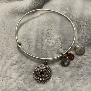 Evil Eye Alex and Ani Blue Swarovski Crystal.